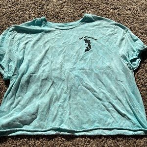 Disney areal crop top